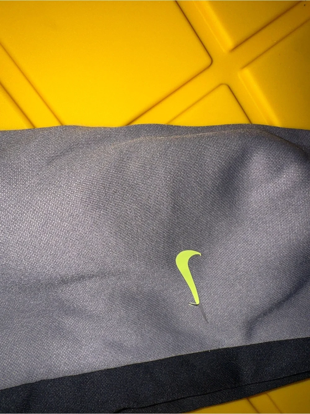 Nike Gray & Volt Dri-FIT Full-Zip Performance Jacket